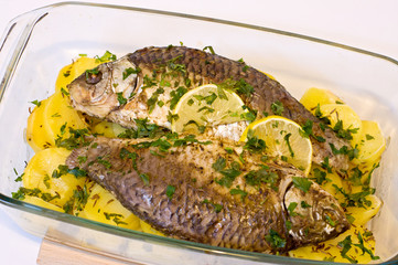 baked fish