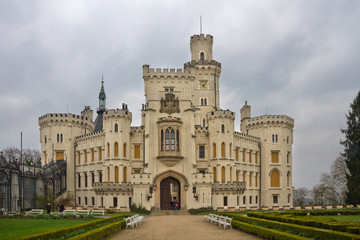Замок Глубока над Влтавой. Чехия.