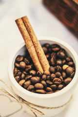 Coffee gift in cup
