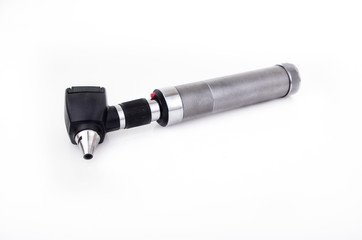 Otoscope isolated studio shot