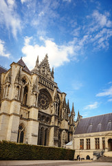 Fototapeta premium Gothic cathedral at Reims