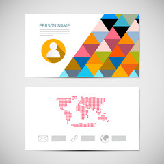 Paper Business Card Template