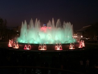 Magic fountain Montjuic 