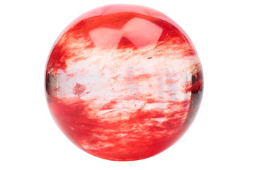 Red crystal ball