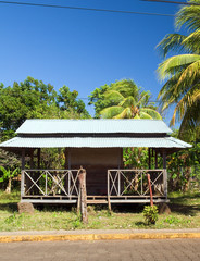 architecture sheet metal roof Big Corn Island Nicaragua