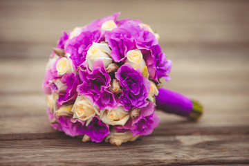 wedding flowers bouquet of bride