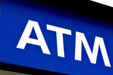 ATM sign