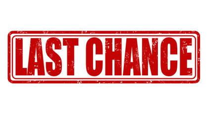 Last chance stamp