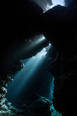 Underwater Cavern