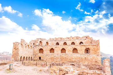 The Karak Castle in Al Karakk, Jordan