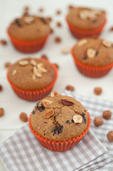 Haselnuss Muffins