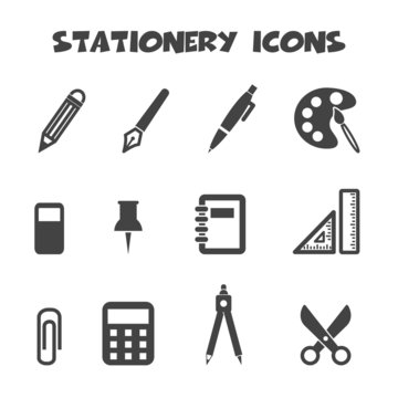 stationery icons