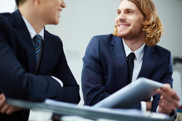 Fototapeta premium Business discussion