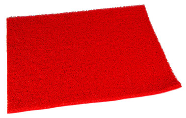 Colorful carpet or doormat for cleaning feet