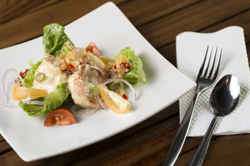 Cream prawn
