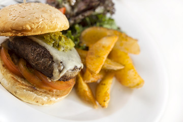 juicy chicken burger