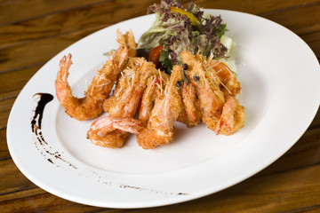 Deep Fried Prawns