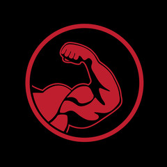 bodybuilder icon