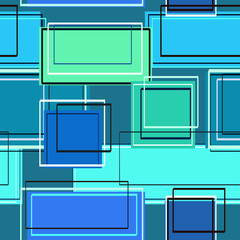 Seamless pattern of rectangles