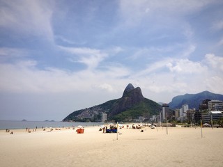 Fototapeta na wymiar Leblon beach, Rio de Janeiro