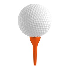 realistic 3d render of golf ball