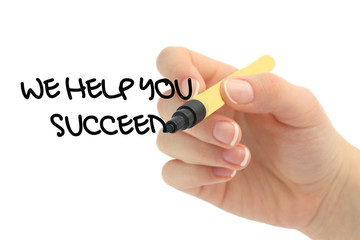 We help you succeed