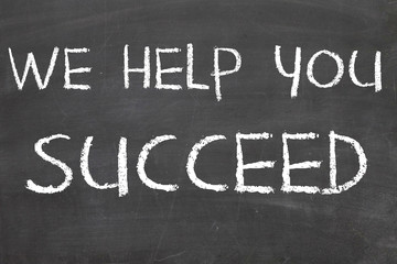 Fototapeta premium We help you succeed