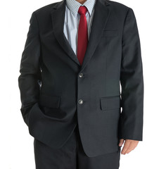 part of body businessman closeup