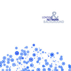Loading network background