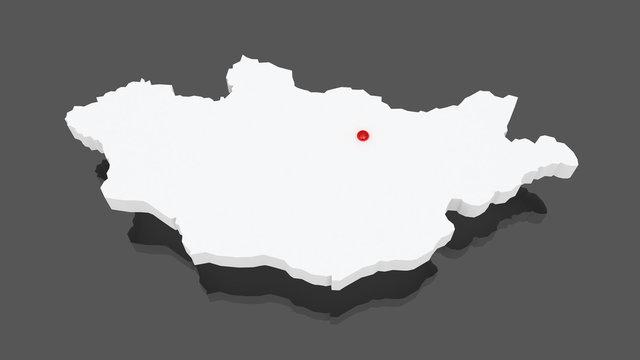 Map of Mongolia