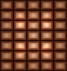 Vector abstract chocolate background