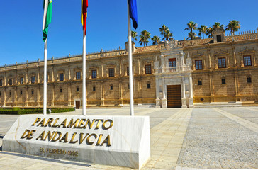 Parliament of Andalusia in Seville, Spain