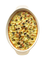 Chicken breast and cauliflower casserole