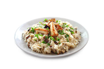 Risotto with mushrooms