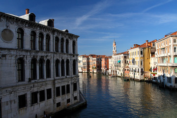 Naklejka premium Canal Grande a Venezia, Italia