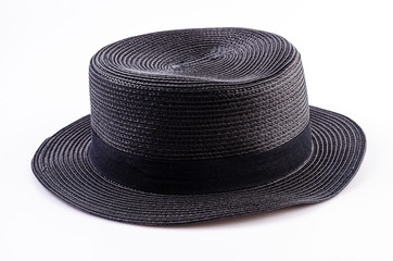 Black vintage women hat