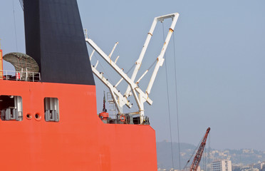 orange ship