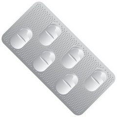 Packing oval tablets