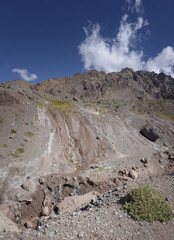 Andes mountain  landscape