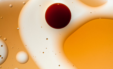 oil and balsamic vinegar abstract