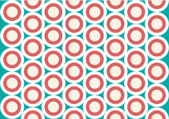 gemetrical retro background