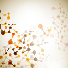 beautiful structure of the DNA molecule