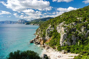 Fototapeta na wymiar Cala Fuili, Gulf of Orosei, Sardinia (Italy)
