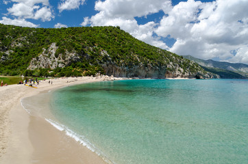 Obraz premium Cala Luna beach, Gulf Of Orosei, Sardinia.