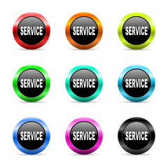 service icon vector set