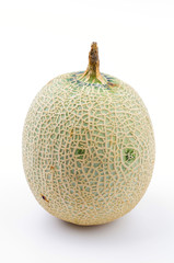 Melon isolated white background