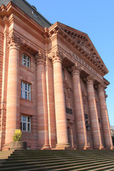 Obraz premium Wiesbaden, Landeshaus (2014)