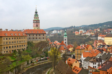 Fototapeta premium Чехия. Чешский Крумлов.