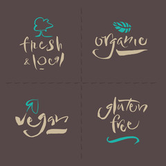 Vegetarian Collection - Calligraphy