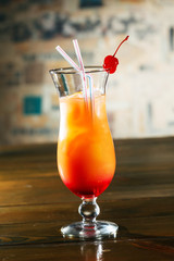 cocktail in the bar